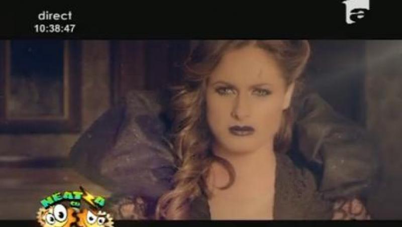 Raluka s-a transformat intr-un vampir sexy pentru noul sau videoclip!