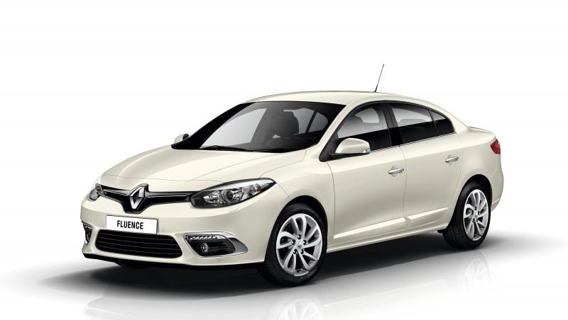 Renault Fluence facelift tinteste mai sus