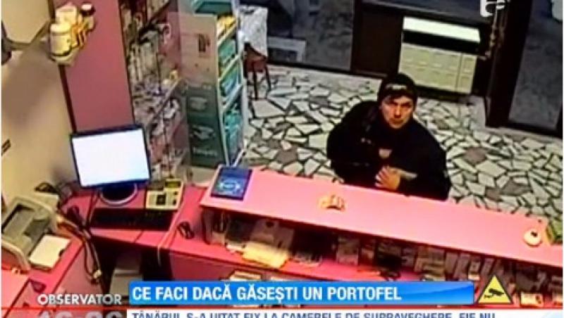 Un barbat din Targu-Jiu a furat un portofel pierdut, s-a intalnit cu pagubitul, dar o camera de supraveghere l-a dat de gol