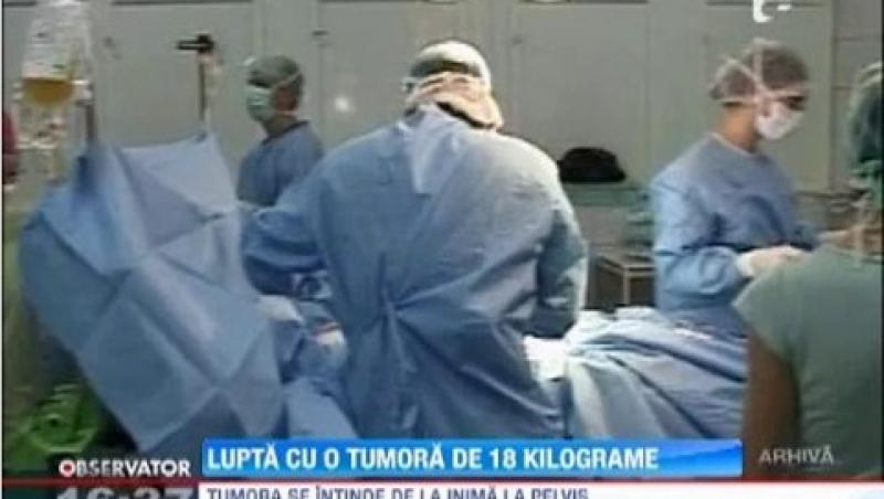 Provocare medicala: O echipa de doctori clujeni a extirpat o tumora de 18 kilograme