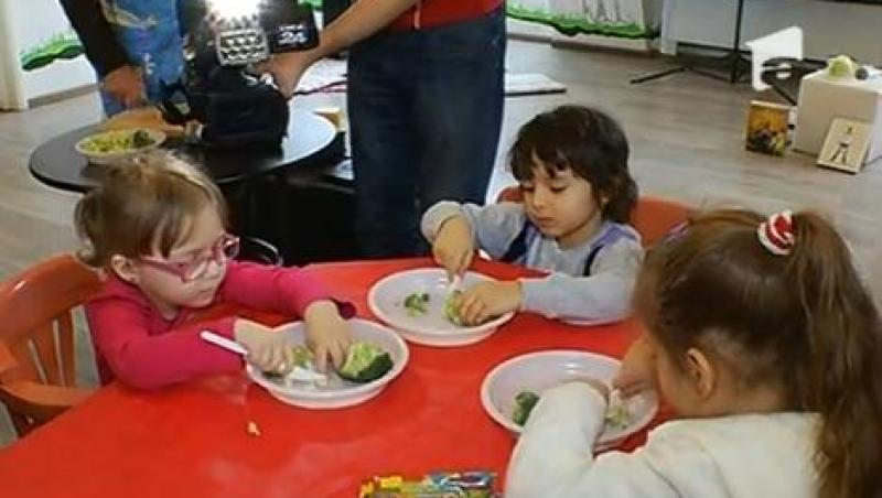 Ultima fita: cursuri de gastronomie pentru copiii de trei ani
