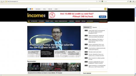 Site-ul incomemagazine.ro a fost relansat