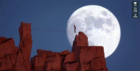 Moonwalk: Omul care a mers pe luna. Vezi AICI imagini spectaculoase cu "Zburatorul"