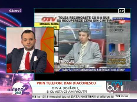 DD: "Dupa ce OTV a transmis prima inmormantare in direct, toti s-au inghesuit sa dea morti pe post"