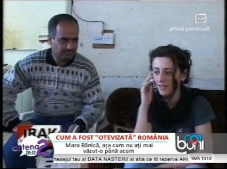 Mara Banica: "Nu as mai repeta experienta din Irak. Acum am un copil"