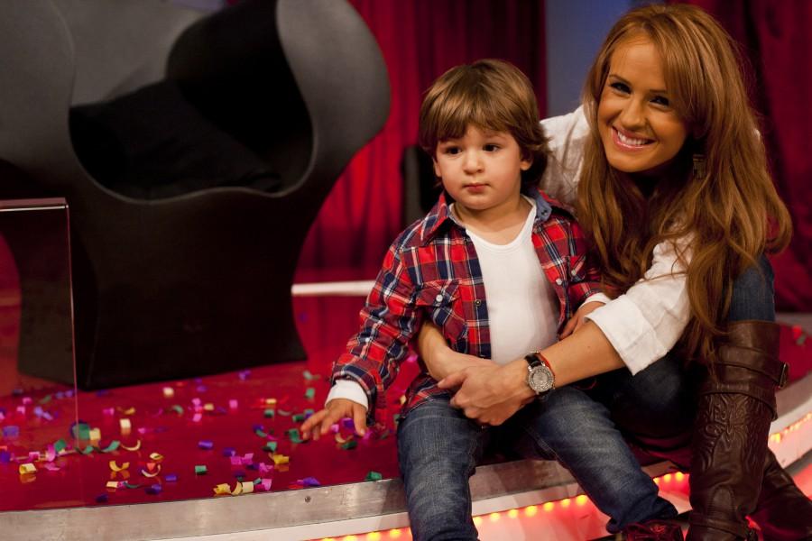 Diana Munteanu Niculescu: "Imi petrec foarte mult timp cu baietelul meu, David"