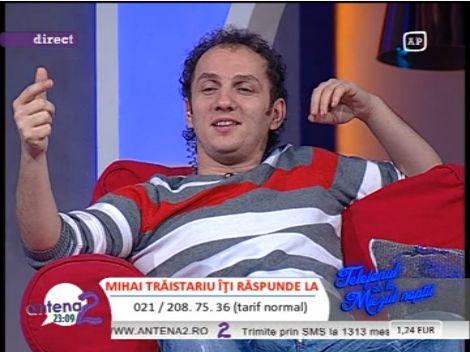 Mihai Traistariu: "Am luat teapa cu taxiul in Bucuresti. Taximetristul doar nu m-a amenintat ca ma omoara"