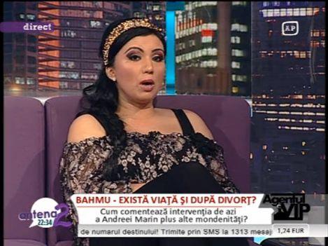 Adriana Bahmuteanu: "M-as bucura ca Andreea Marin sa revina in televiziune"