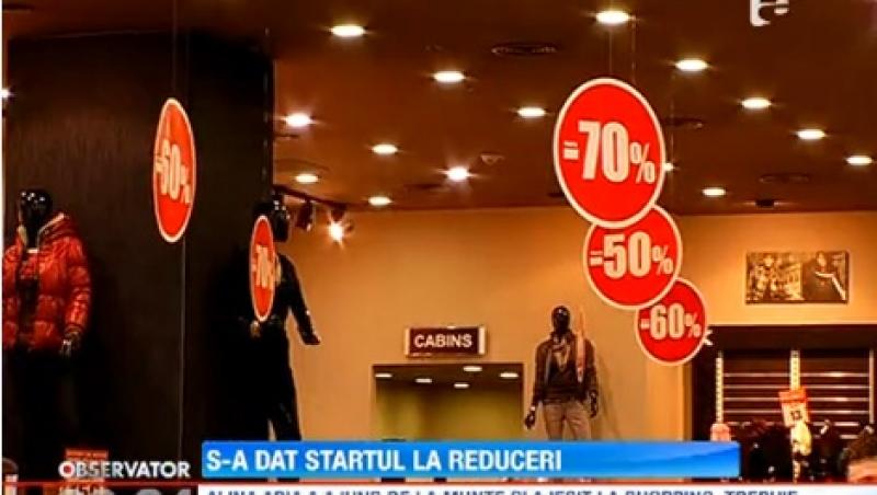 Au inceput reducerile la hainele de iarna: Preturi cu 70% mai mici