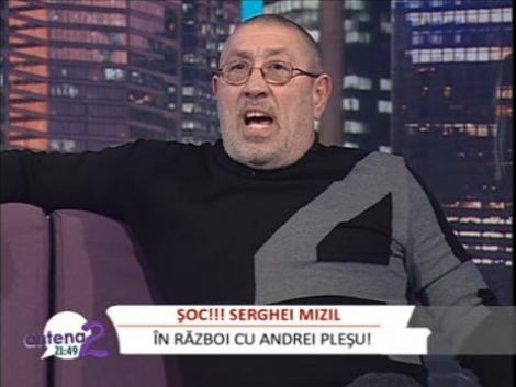 Serghei Mizil in razboi cu Andrei Plesu: "Sunt o lepra, o spun eu, ca sa nu mai spuna altii"
