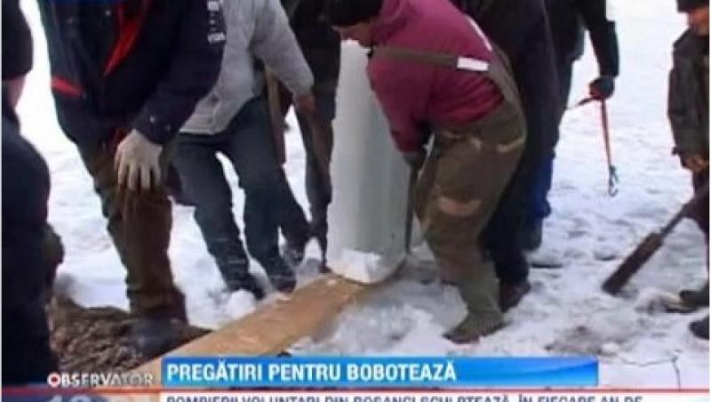 Au inceput pregatirile pentru Boboteaza