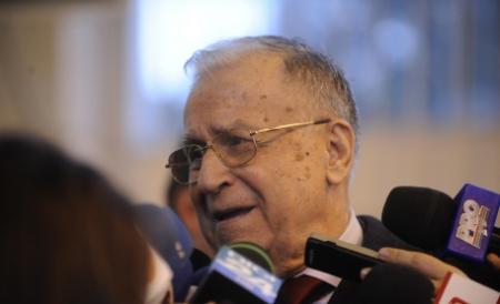Ion Iliescu: "Ne-am luat ramas bun de la Sergiu Nicolaescu"