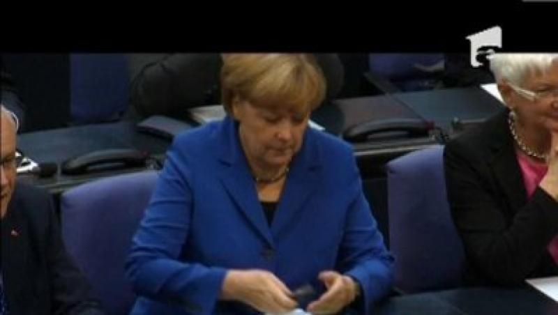 Angela Merkel ii cere explicatii lui Obama: Cancelarul german crede ca telefonul sau mobil este interceptat de serviciile secrete americane