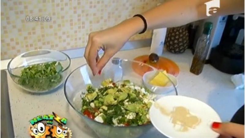 Roxana Ionescu ne propune o salata gustoasa si sanatoasa