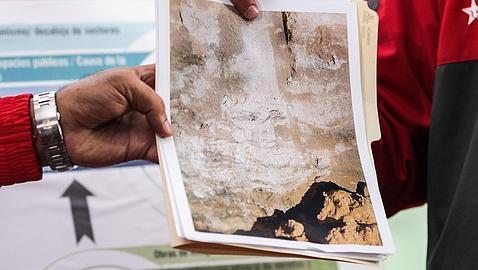 MINUNEEEE! Chipul presedintelui Chavez a aparut la sapaturile de la metrou!!!