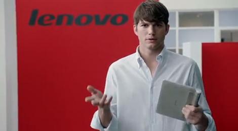 Fara gluma, Ashton Kutcher devine inginer de produs la Lenovo