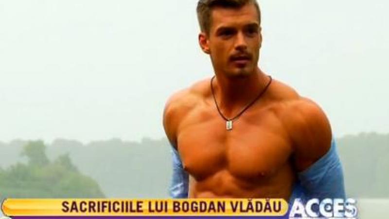 Doamnelor, ATENTIE! Imagini care va pun inima pe jar: Ce sacrificii face Bogdan Vladau pentru un trup fara cusur