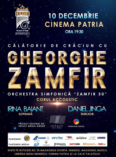 “Călătorie de Crăciun”cu Gheorghe Zamfir