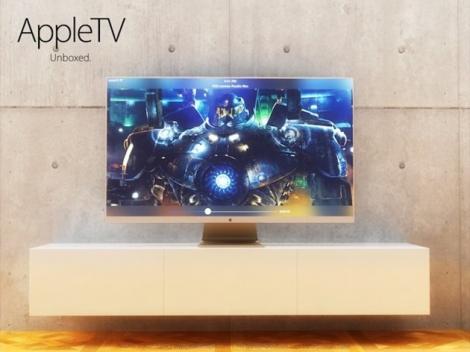 Concept: Cum arată primul iTV sau Apple TV curbat?