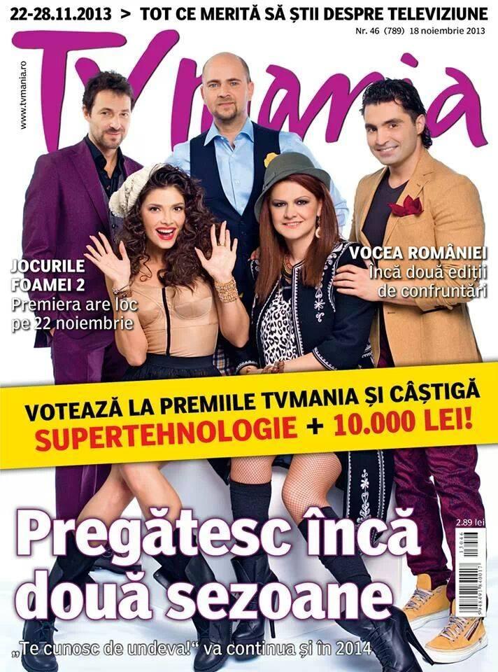 Vedetele &bdquo;Te cunosc de undeva!&rdquo;, pe prima pagină din &bdquo;TV Mania&rdquo;