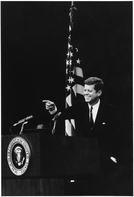 John Kennedy, omagiat de Barack Obama şi Bill Clinton