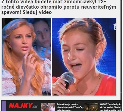 Slovacia vrăjită de talentul unui copil-minune din România. “Next Star” fără frontiere!