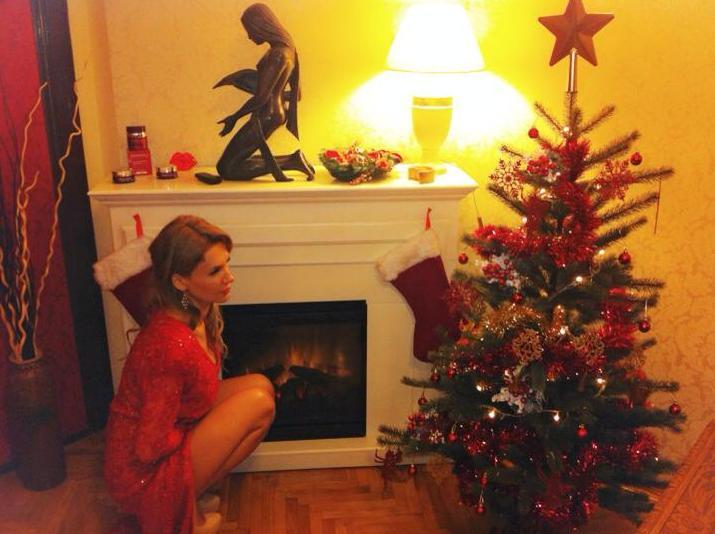 "Lady in red", &icirc;ntr-un decor de vis! Pentru Irina Cordoneanu fericirea se află &icirc;n lucrurile simple