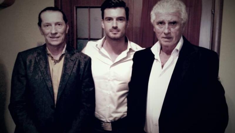 FOTO! Bogdan Vlădău, alături de două legende!