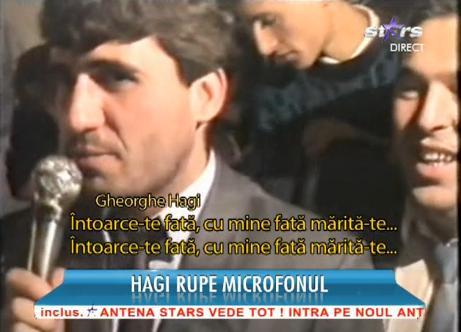 VIDEO! Imagini de colecţie: &Icirc;n tinereţe, Hagi obişnuia să c&acirc;nte la petreceri