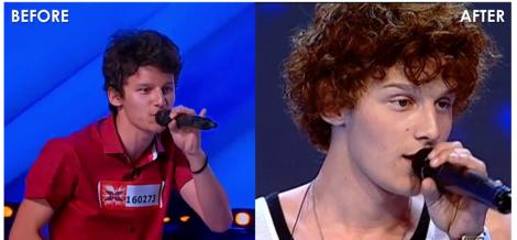 X Factor: BEFORE AND AFTER. Transformarea lui Bogdan Bratiș