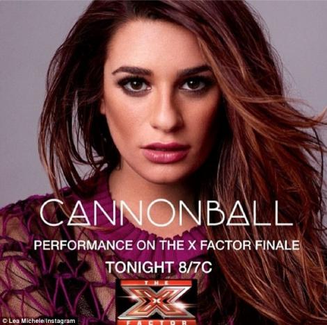 Lea Michele din „Glee” vrea în juriul X Factor