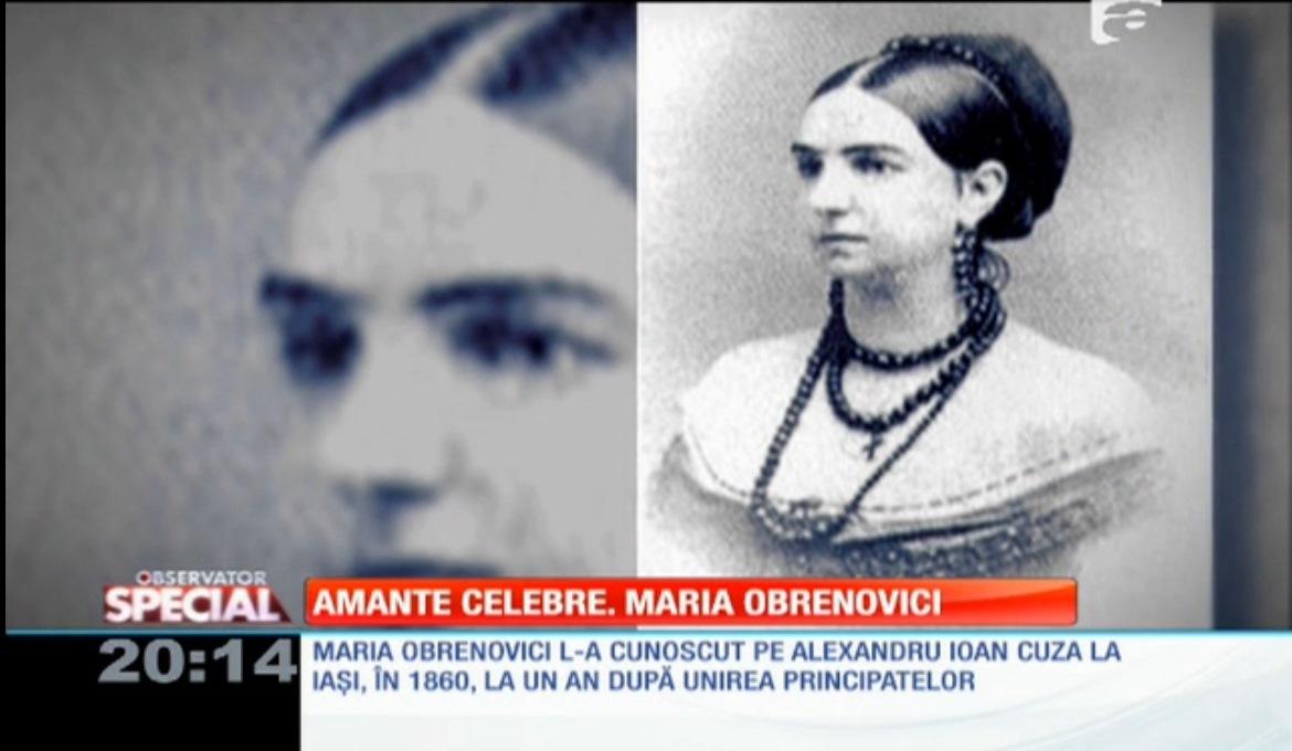 Special ! Povestea amantei lui Alexandru Ioan Cuza