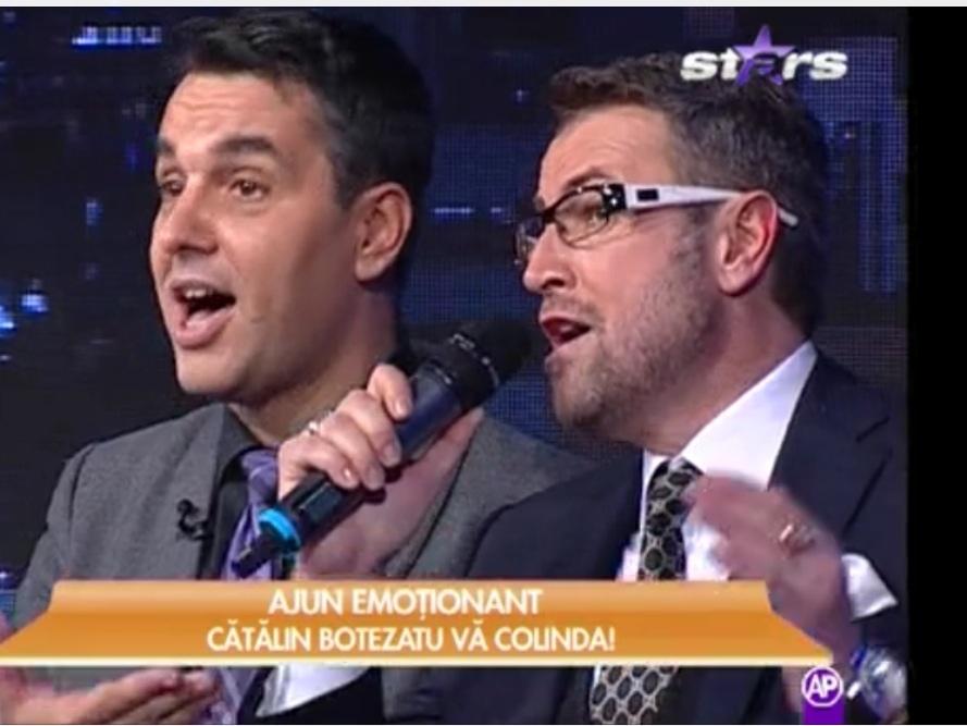 O, ce voce minunată! Cătălin Botezatu a ieşit la colindat! Ascultă-l interpret&acirc;nd "O, ce veste minunată"