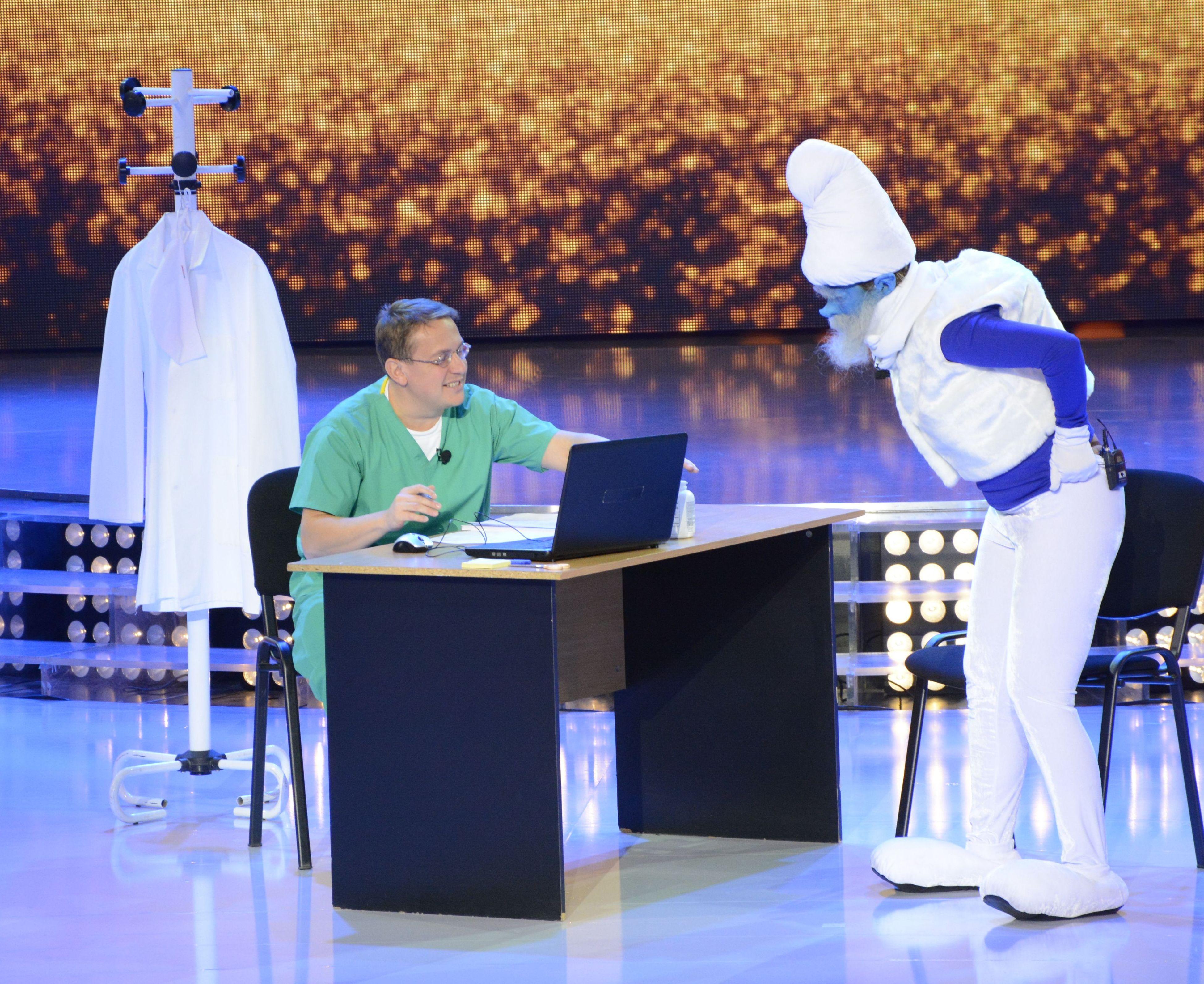 Revelion la ANTENA 1: A venit chiar şi Papa Ştrumf