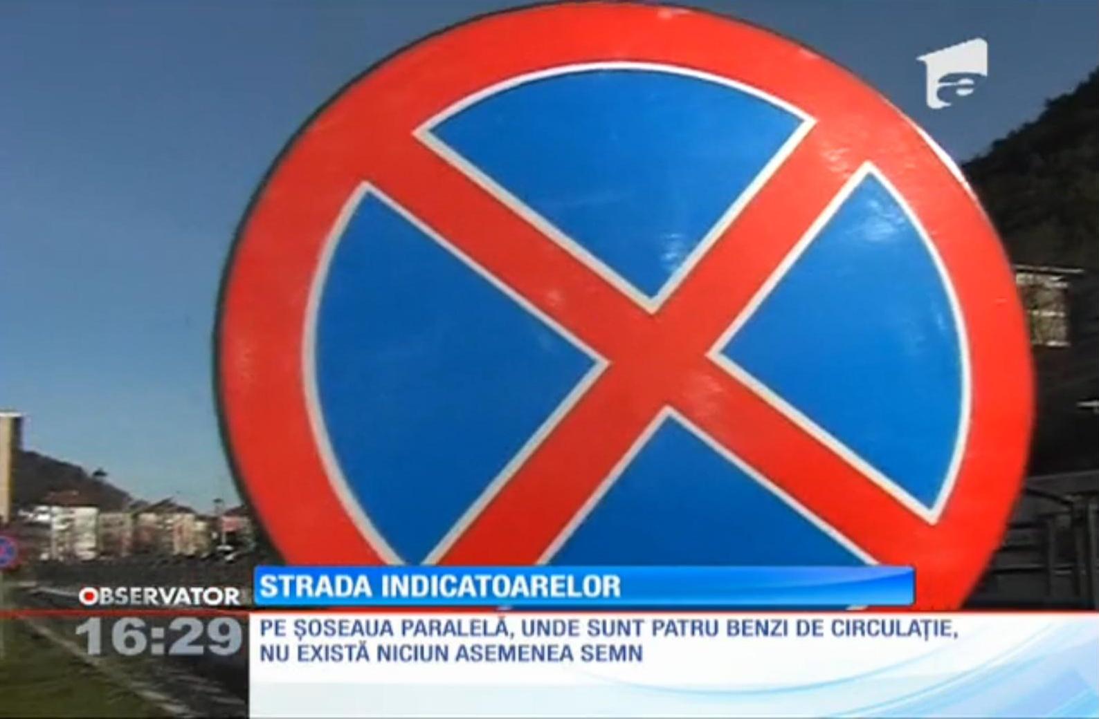 Strada cu cele mai multe indicatoare rutiere identice se află &icirc;n Piatra Neamţ!