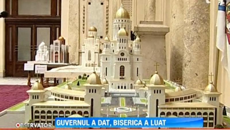 Guvernul Boc a dat opt milioane de euro pentru construirea Catedralei Mantuirii Neamului