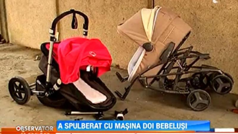 Italia: Un roman a spulberat cu masina doi bebelusi