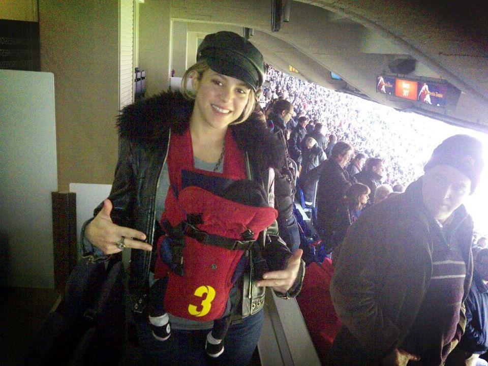 Debut cu gol pentru Pique Jr! Shakira, la prima vizita cu Milan pe Camp Nou