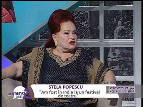 Stela Popescu a povestit despre contrastele izbitoare ale Indiei. Opulenta vs saracie!