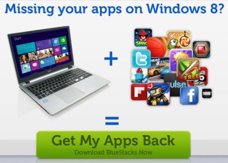 BlueStacks te ajuta sa joci jocurile de Android pe Windows 8