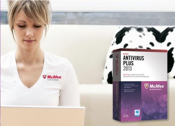 Laptopurile Toshiba vin cu McAfee Antivirus