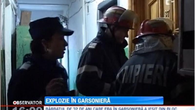 O explozie la o garsoniera a creat panica printre locuitorii unui bloc din Tulcea