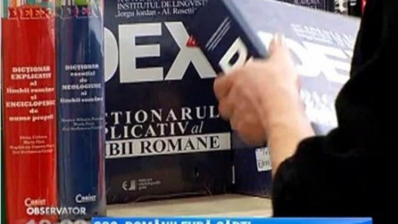 Topul celor mai furate carti din librarii: Cum sterpelesc romanii DEX-ul de doua kilograme