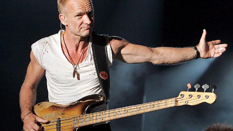 Concert Sting in Romania! Va canta la Bucuresti, in aceasta vara! 