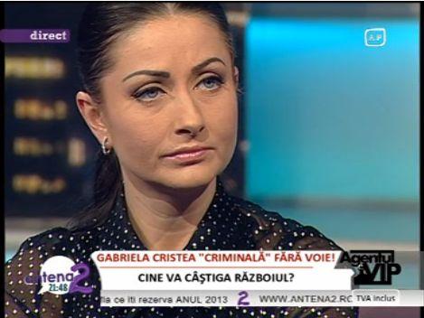 Gabriela Cristea: "Oamenii sunt revoltati pentru ca nu fac ceea ce isi doresc ei"