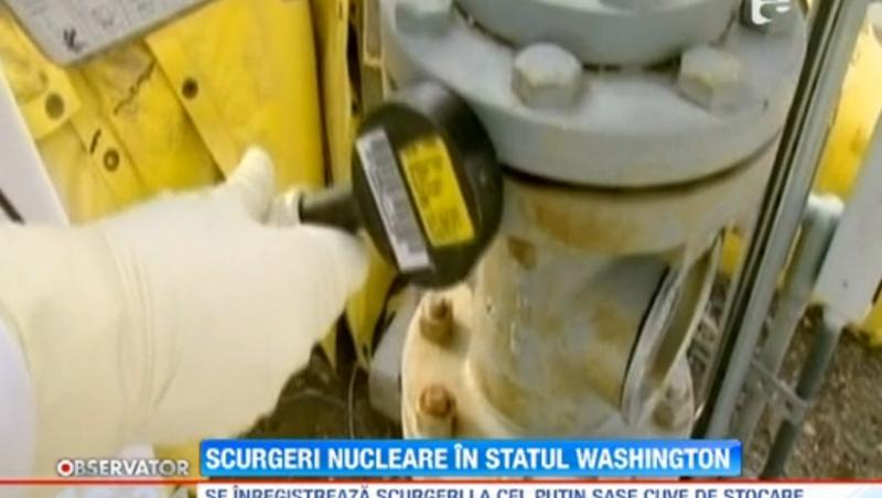 Scurgeri radioactive la un depozit de desuri nucleare din Washington