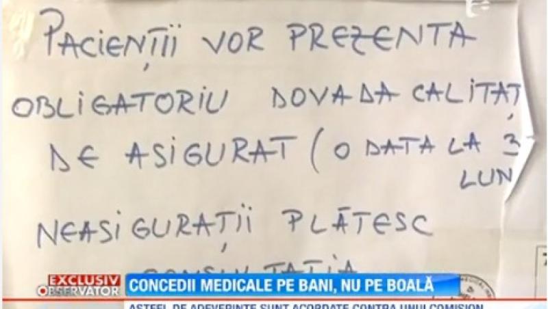 In Romania, concediile medicale se dau pe bani, nu pe boala