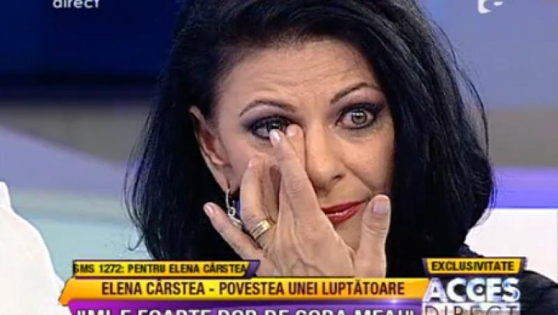 Acces Direct: Elena Carstea, in lacrimi dintr-un motiv tragic! 