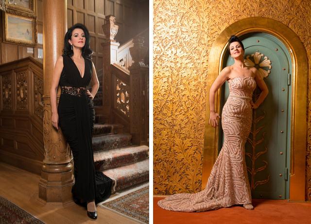 Trup de zeita: Angela Gheorghiu, superba in rochii semnate Catalin Botezatu