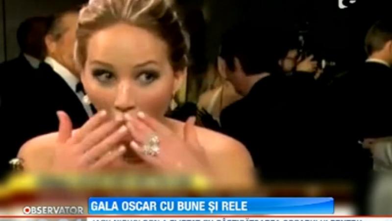 Premiile Oscar 2013: Gala, cu bune si cu rele